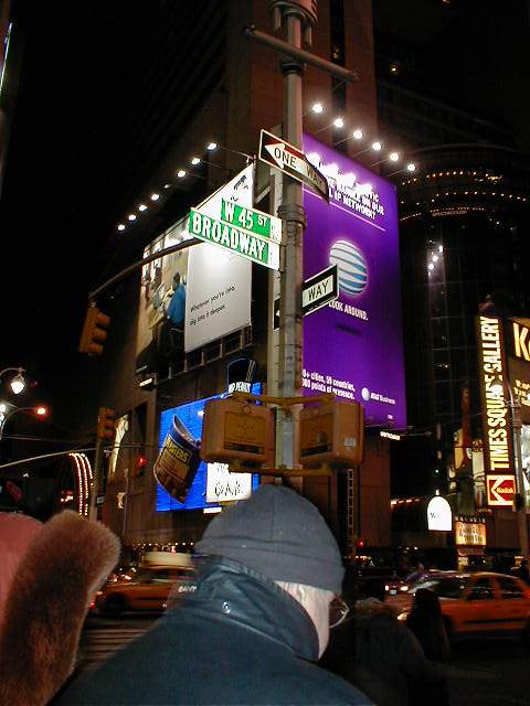 Broadway Street, Time Square.